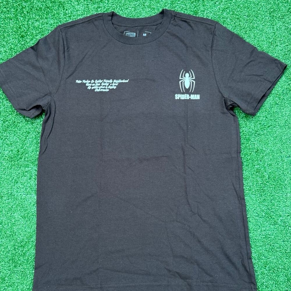 MARVEL X CVLA Spiderman Graphic T Shirt Brown Tee